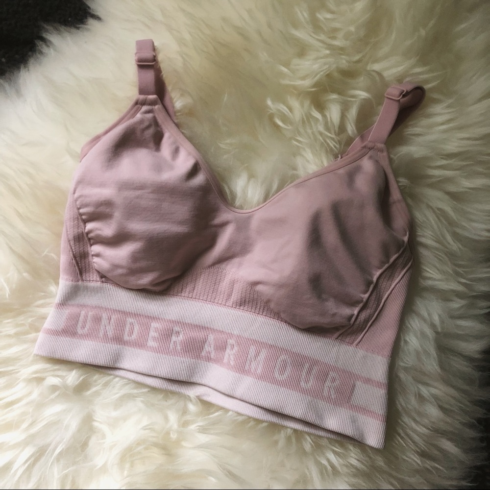 Under Armour | Pastel Pink Sports Bra | M